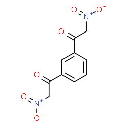 ChemSpider 2D Image | 1,1'-(1,3-Phenylene)bis(2-nitroethanone) | C10H8N2O6