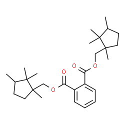 ChemSpider 2D Image | Bis[(1,2,2,3-tetramethylcyclopentyl)methyl] phthalate | C28H42O4