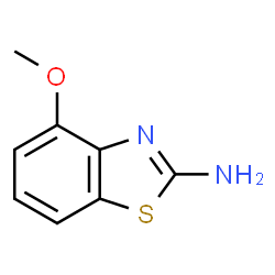 ChemSpider 2D Image | 4-Methoxy-2-benzothiazolamine | C8H8N2OS