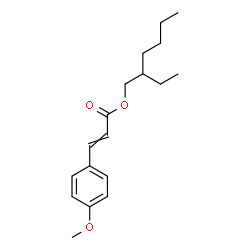 ChemSpider 2D Image | octyl methoxycinnamate | C18H26O3