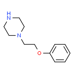 ChemSpider 2D Image | 1-(2-Phenoxyethyl)piperazine | C12H18N2O