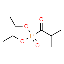 ChemSpider 2D Image | Diethyl isobutyrylphosphonate | C8H17O4P