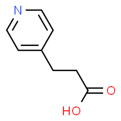 ChemSpider 2D Image | 4-Pyridinepropionic acid | C8H9NO2