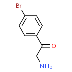 ChemSpider 2D Image | 2-Amino-1-(4-bromophenyl)ethanone | C8H8BrNO