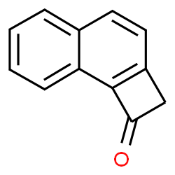 ChemSpider 2D Image | Cyclobuta[a]naphthalen-1(2H)-one | C12H8O