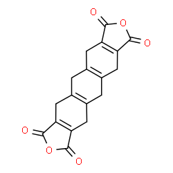 ChemSpider 2D Image | 4,5,6,10,11,12-Hexahydro-1H,3H-furo[3',4':6,7]anthra[2,3-c]furan-1,3,7,9-tetrone | C18H12O6