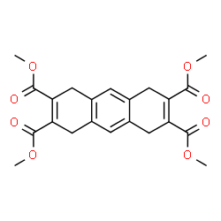 ChemSpider 2D Image | Tetramethyl 1,4,5,8-tetrahydro-2,3,6,7-anthracenetetracarboxylate | C22H22O8