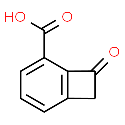 ChemSpider 2D Image | 8-Oxobicyclo[4.2.0]octa-1,3,5-triene-2-carboxylic acid | C9H6O3