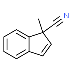 ChemSpider 2D Image | 1-Methyl-1H-indene-1-carbonitrile | C11H9N