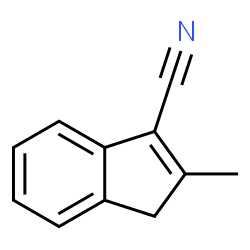 ChemSpider 2D Image | 2-Methyl-1H-indene-3-carbonitrile | C11H9N