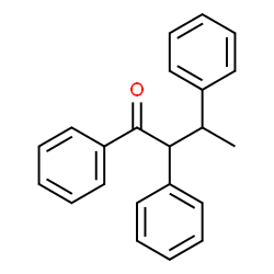 ChemSpider 2D Image | 1,2,3-Triphenyl-1-butanone | C22H20O