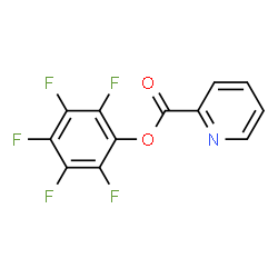 ChemSpider 2D Image | Pentafluorophenyl 2-pyridinecarboxylate | C12H4F5NO2