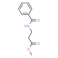 ChemSpider 2D Image | Methyl N-benzoyl-beta-alaninate | C11H13NO3