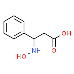 ChemSpider 2D Image | N-hydroxy-3-phenyl-β-alanine | C9H11NO3