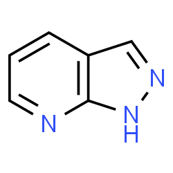 ChemSpider 2D Image | pyrazolo(3,4-b)pyridine | C6H5N3