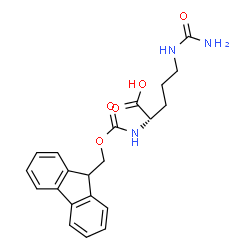 ChemSpider 2D Image | Fmoc-Cit-OH | C21H23N3O5