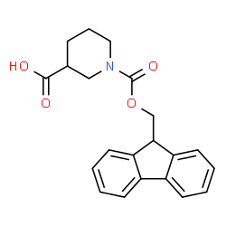 ChemSpider 2D Image | Fmoc-DL-Nip-OH | C21H21NO4