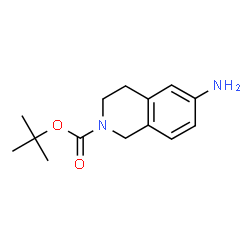 ChemSpider 2D Image | 6-Amino-2-Boc-1,2,3,4-tetrahydroisoquinoline | C14H20N2O2
