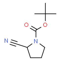 ChemSpider 2D Image | 1-Boc-2-cyano-pyrrolidine | C10H16N2O2