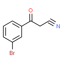 ChemSpider 2D Image | 3-(3-Bromophenyl)-3-oxopropanenitrile | C9H6BrNO