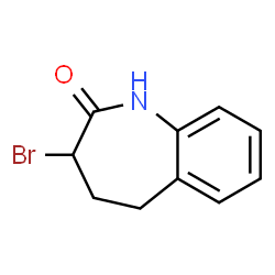 ChemSpider 2D Image | 3-Bromo-1,3,4,5-tetrahydro-benzo[b]azepin-2-one | C10H10BrNO