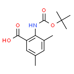 ChemSpider 2D Image | N-Boc-3,5-dimethylanthranilic acid | C14H19NO4