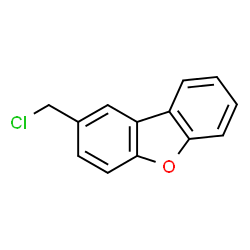 ChemSpider 2D Image | 2-(Chloromethyl)dibenzo[b,d]furan | C13H9ClO