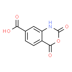 ChemSpider 2D Image | 4-Carboxylic-isatoic anhydride | C9H5NO5