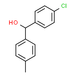 ChemSpider 2D Image | 4-Chloro-4'-methylbenzhydrol | C14H13ClO