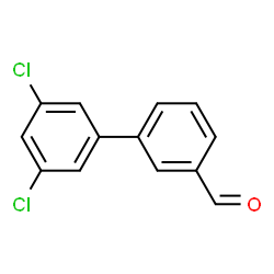 ChemSpider 2D Image | 3',5'-Dichloro-3-biphenylcarbaldehyde | C13H8Cl2O