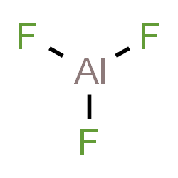 ChemSpider 2D Image | Aluminum fluoride | AlF3