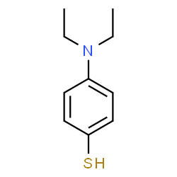 ChemSpider 2D Image | 4-(Diethylamino)benzenethiol | C10H15NS