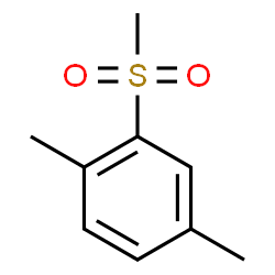 ChemSpider 2D Image | 2,5-Dimethylphenyl methyl sulfone | C9H12O2S