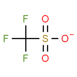 ChemSpider 2D Image | Triflate ion | CF3O3S