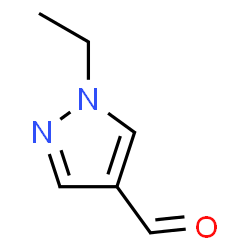 ChemSpider 2D Image | 1-Ethyl-1H-pyrazole-4-carbaldehyde | C6H8N2O