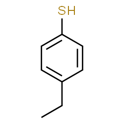 ChemSpider 2D Image | 4-Ethylthiophenol | C8H10S