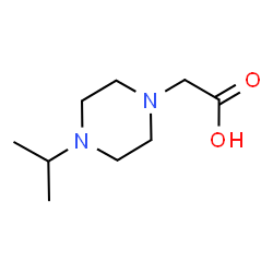 ChemSpider 2D Image | (4-Isopropyl-1-piperazinyl)acetic acid | C9H18N2O2