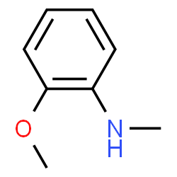 ChemSpider 2D Image | 2-Methoxy-N-methylaniline | C8H11NO