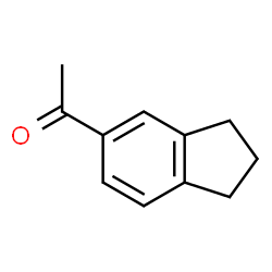 ChemSpider 2D Image | 5-Acetylindan | C11H12O