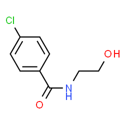ChemSpider 2D Image | N-(2-AMINOETHYL)-P-CHLOROBENZAMIDE | C9H10ClNO2