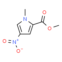 ChemSpider 2D Image | methyl 1-methyl-4-nitropyrrole-2-carboxylate | C7H8N2O4