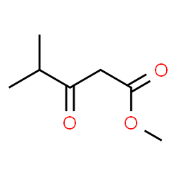 ChemSpider 2D Image | Methyl 4-methyl-3-oxopentanoate | C7H12O3