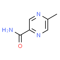 ChemSpider 2D Image | 5-Methyl-2-pyrazinamide | C6H7N3O
