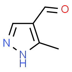 ChemSpider 2D Image | 3-Methyl-1H-pyrazole-4-carbaldehyde | C5H6N2O