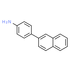 ChemSpider 2D Image | 4-(2-Naphthyl)aniline | C16H13N