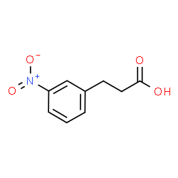 ChemSpider 2D Image | 3-(3-Nitrophenyl)propanoic acid | C9H9NO4