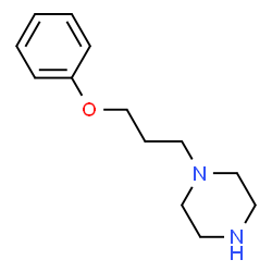 ChemSpider 2D Image | 1-(3-Phenoxypropyl)piperazine | C13H20N2O