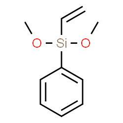 ChemSpider 2D Image | Dimethoxy(phenyl)vinylsilane | C10H14O2Si