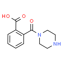 ChemSpider 2D Image | 2-(1-Piperazinylcarbonyl)benzoic acid | C12H14N2O3