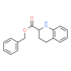 ChemSpider 2D Image | Benzyl 1,2,3,4-tetrahydro-2-quinolinecarboxylate | C17H17NO2